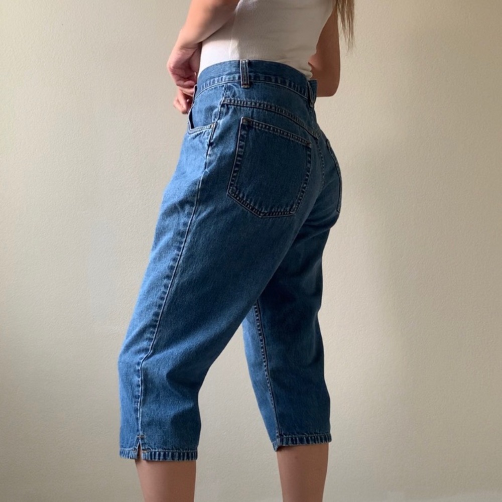 L.L. Bean Cropped Mom/Boyfriend Jeans Vintage